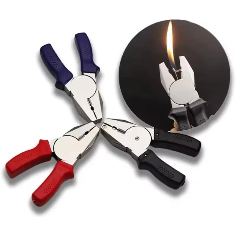 Creative Design Cool Lighters Butane Lighter Cool Novelty Lighter Refillable Adjustable Gift for Men