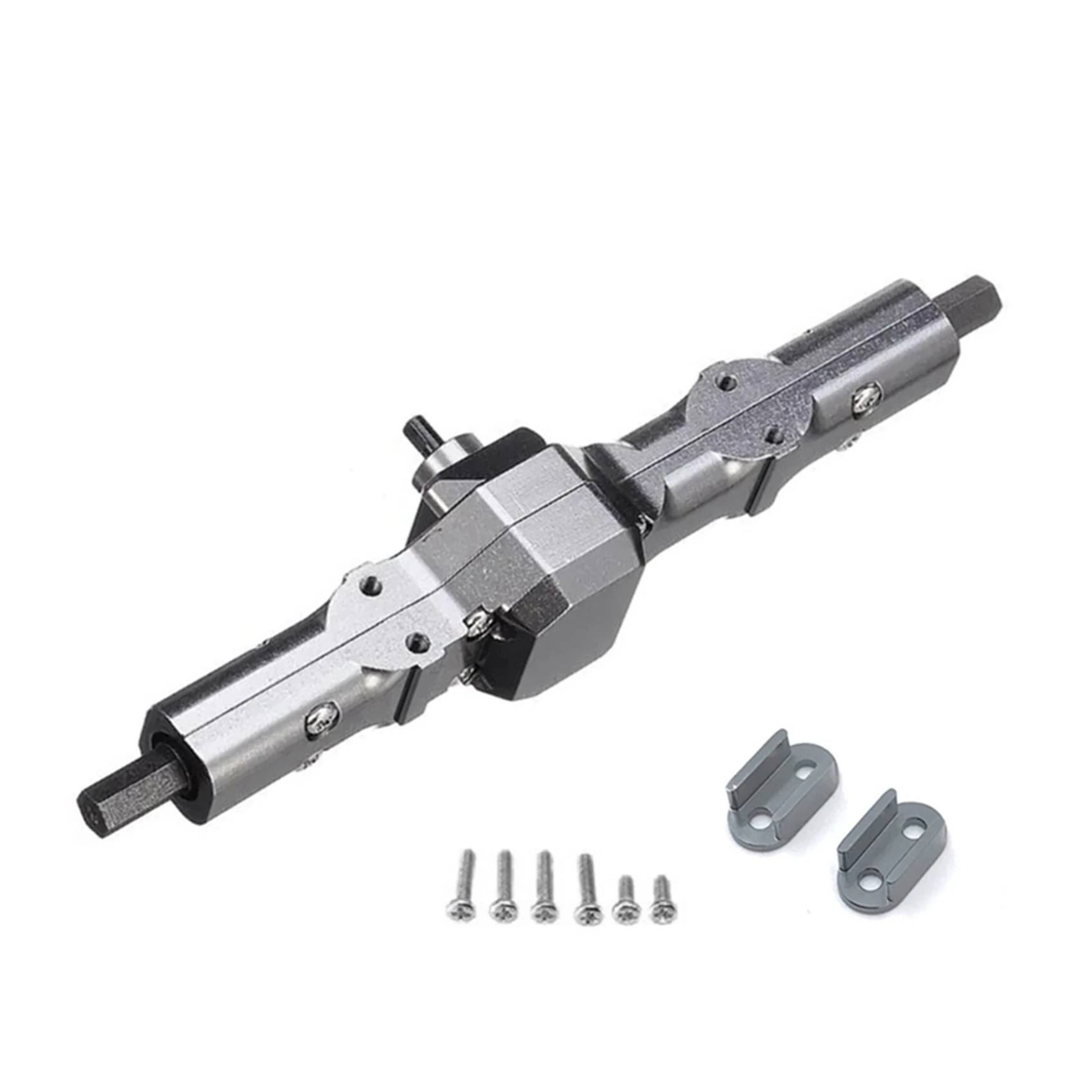 

WOWFU-2X Metal Front & Rear Bridge Axle Gearbox For WPL C14 C24 C34 C44 B14 B24 1/16 RC Car Truck Upgrade Parts Accessories
