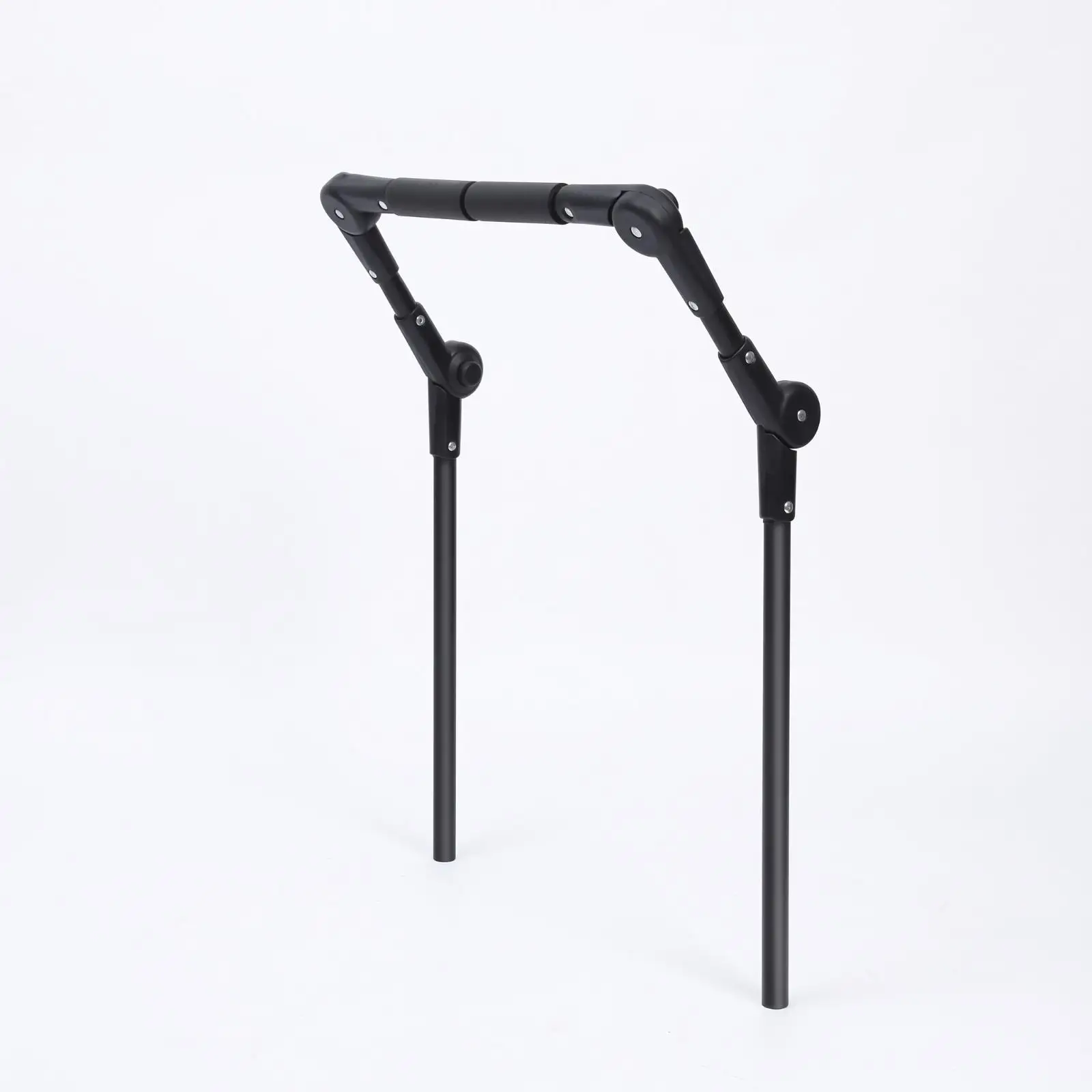 Metal Adjustable Push Handle for Outdoor Folding Cart Wagon Replacement Steering Rod