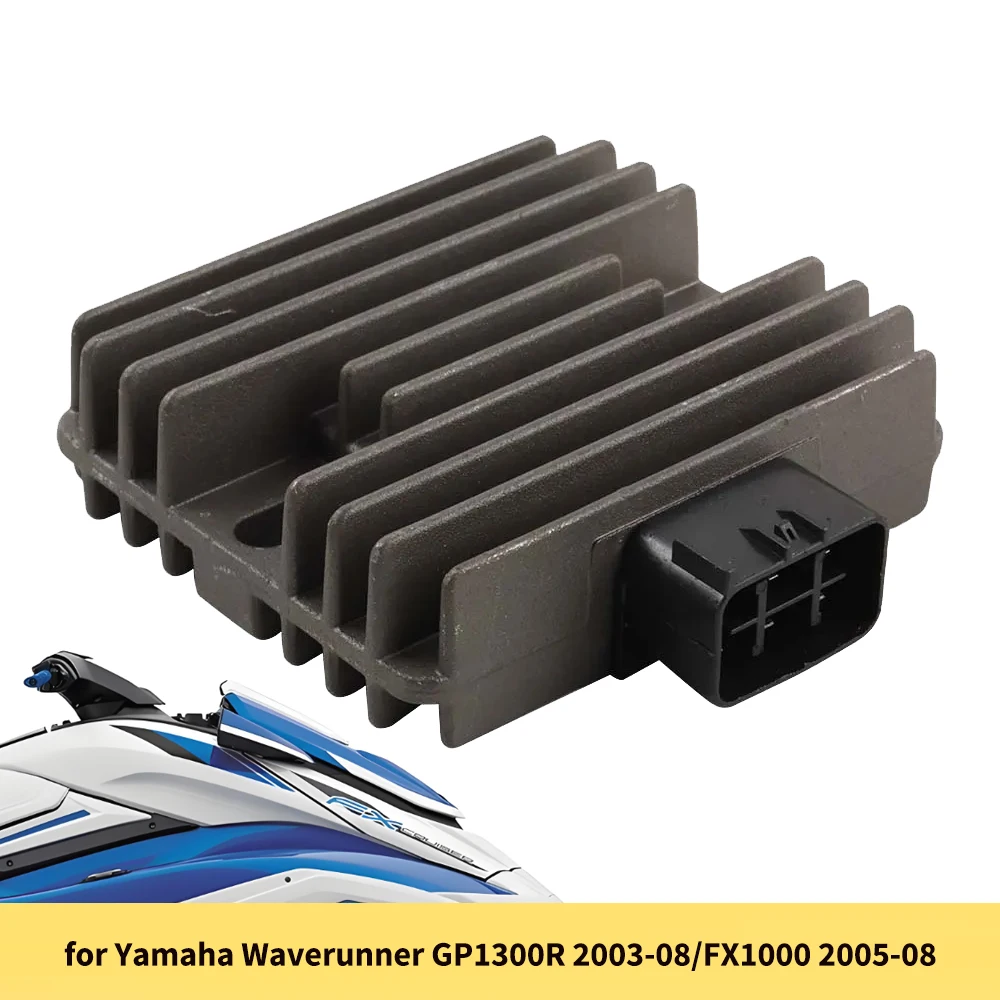 

Motorcycle PWC Voltage Rectifier Regulator for Yamaha Waverunner VX140 VX1100 Sport 2005-13 GP1300R 2003-08 FX1000 Jetski Parts