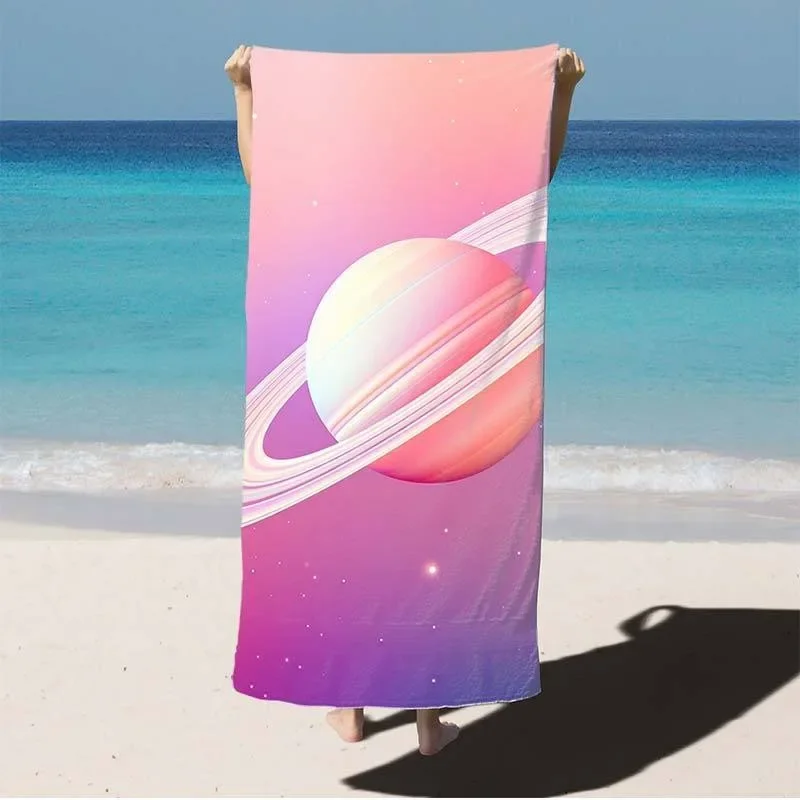 

Солнечная система, уличное текстурированное быстросохнущее пляжное полотенце, толстое, мягкое, удобное, для йоги, плавания, бега, бассейна, путешествий, кемпинга