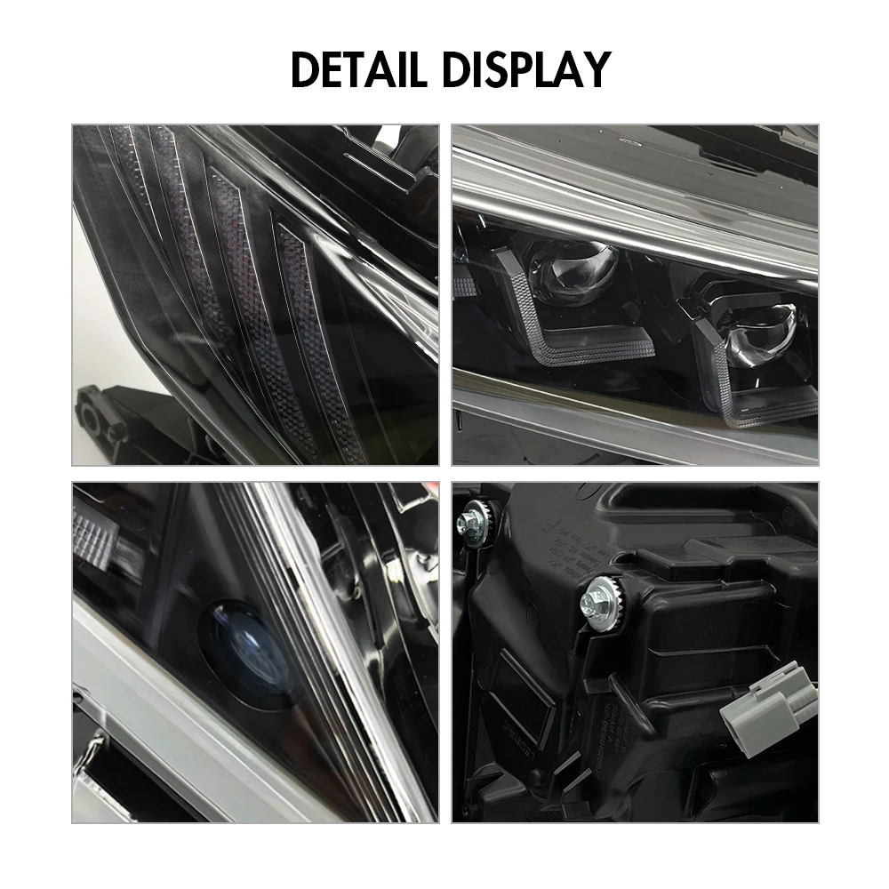 المصباح الأمامي لتويوتا كامري 2018-2024 شعاع رباعي