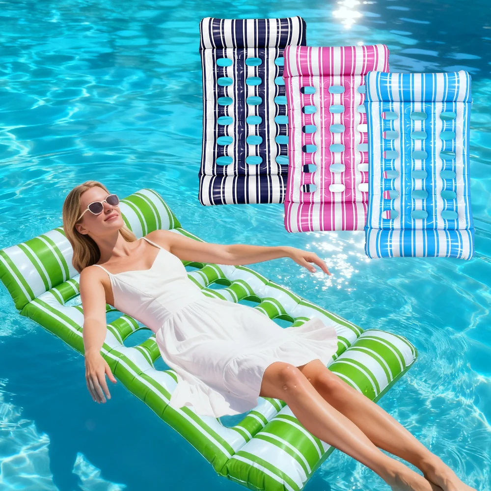 Fitted Sheet Deep - Water Hammock Recliner Inflatable Floating Swimming