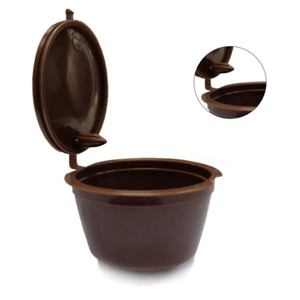 

Reusable Coffee Capsules Compatible Easy Brew Single Serve Coffee Filters Kitchen Bar