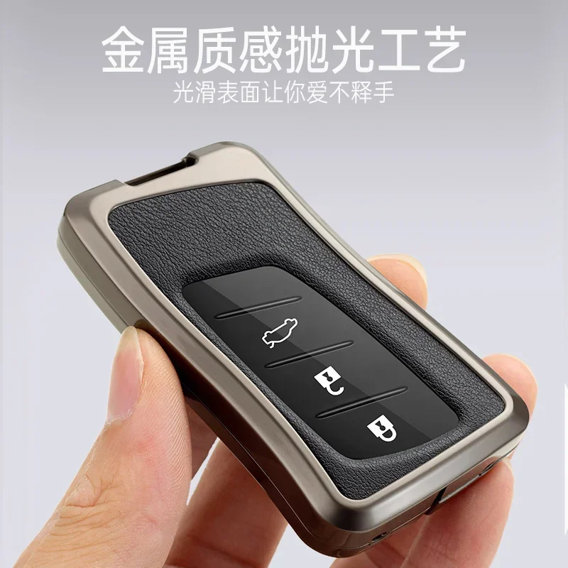 Car key case for lexus rx 300 330 350 400h is 250 200 lx 470 570 gx 460 470 ct 200h 2016 2017 2018 2019 IS ES GS RX LX GS GX NX