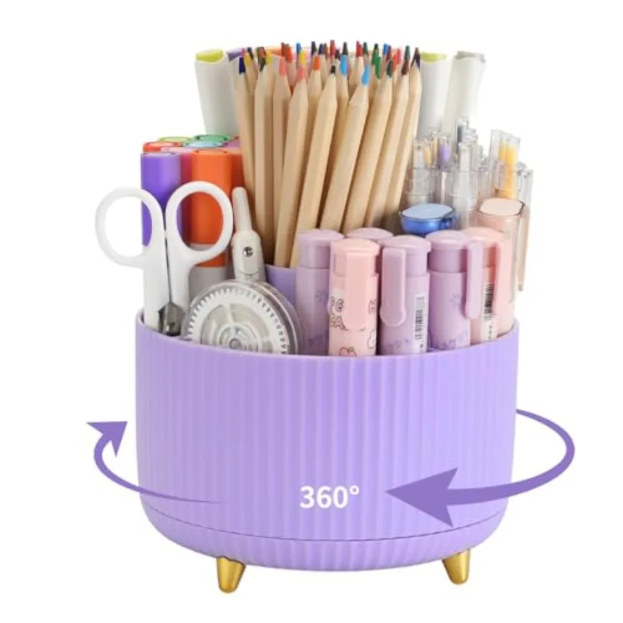360 Degree Rotating Pen and Pencil Holder