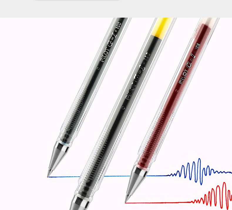 6/12 stücke Japan PILOT Gel Stifte Schnell Trocknend G1 Neutral Stift Große Kapazität Büro Unterschrift Schwarz Rot Blau 0,5mm Schule Schreibwaren – Detail 2