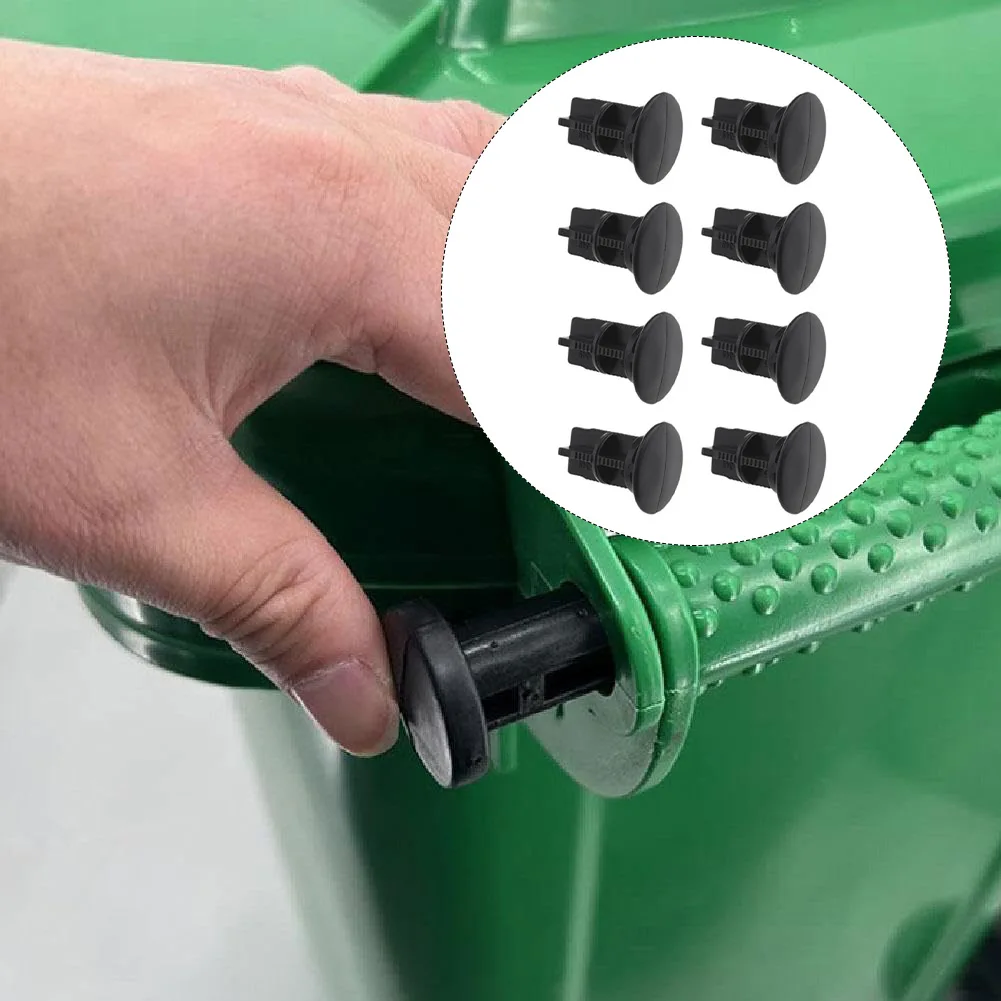 Replacement Parts For Bin Lids Trash Bin Hinge Bin Hinge Pins Reduces Lid Rattling Robust Construction Wear Resistant