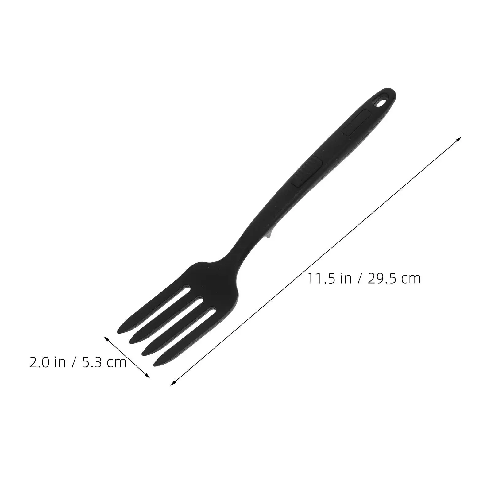 3Pcs Silicone Pasta Fork Set Flexible Heat Resistant Cooking Utensils for Stirring Serving Mixing Nonstick Kitchen Tools