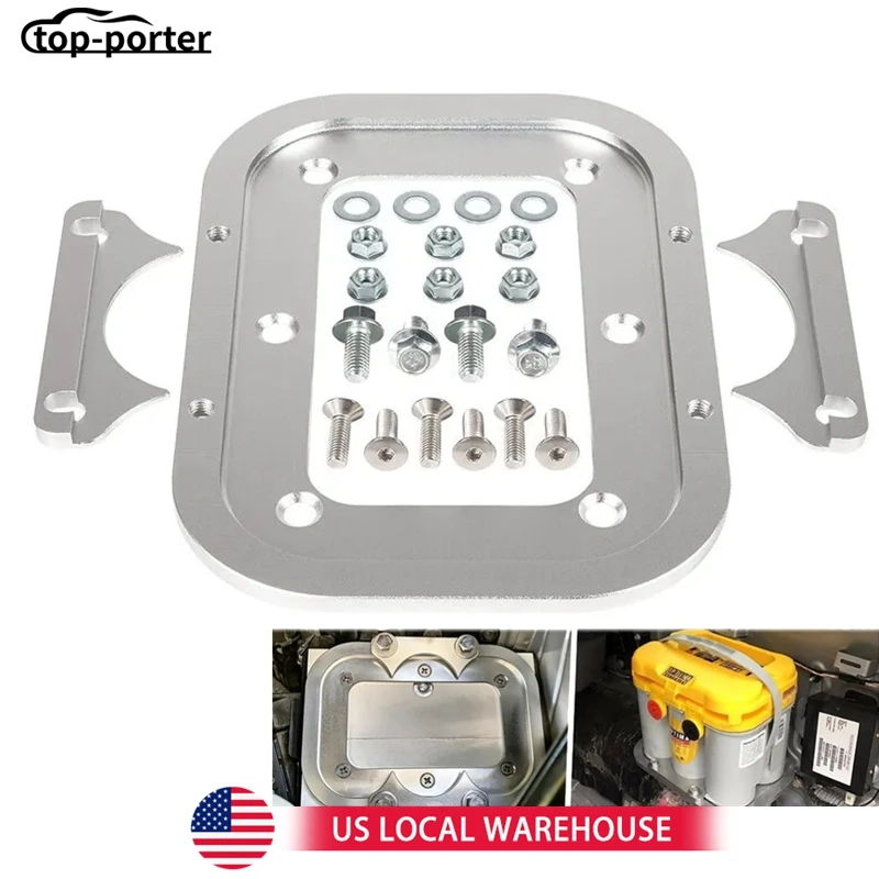 

Billet For Optima Battery 34/78 Battery Relocation Tray Hold Down Mount Aluminum