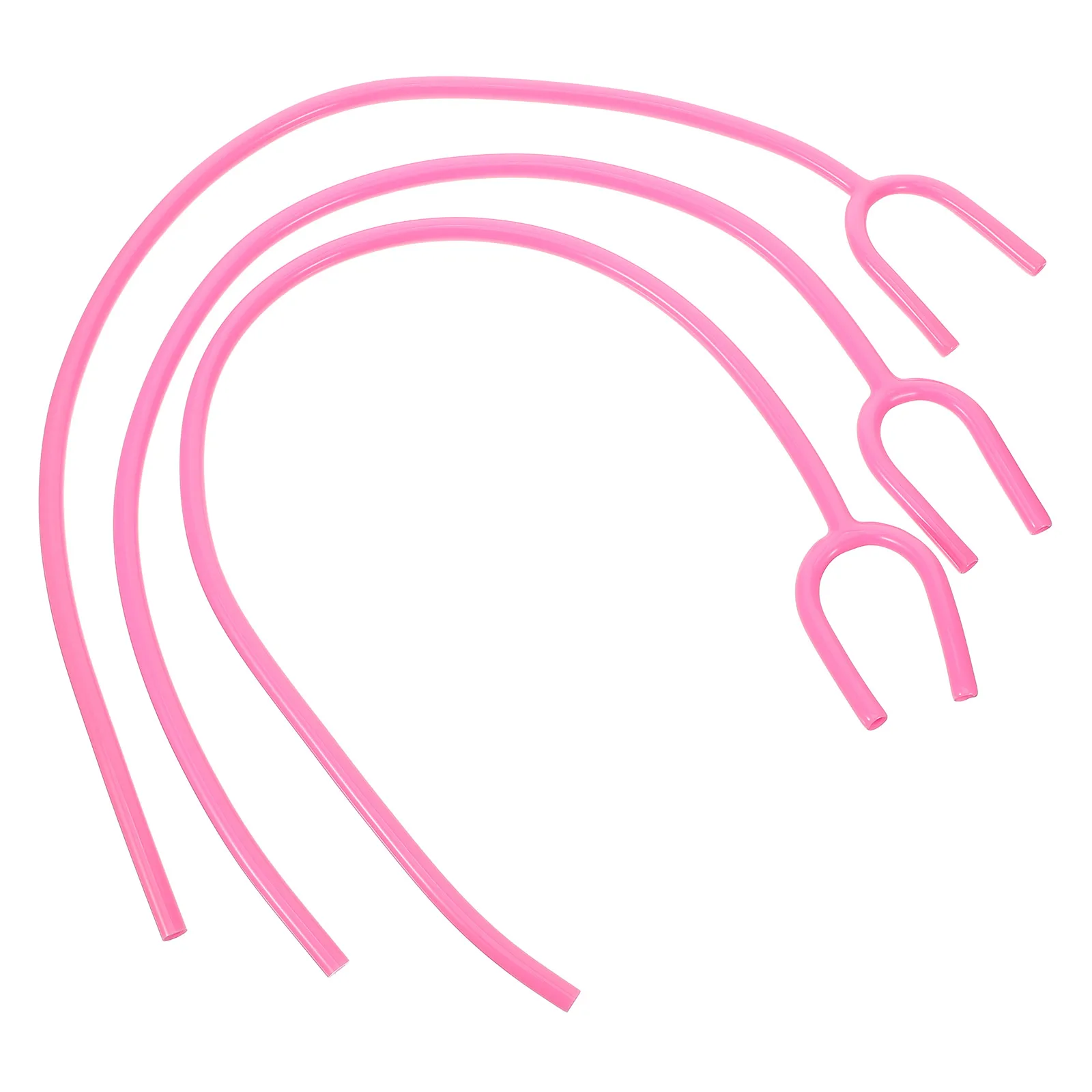 3pcs Tubing Extension Replacement Stethoscope Tubes Durable Medical Teaching Tool Lightweight Portable Stethoscope Accessories