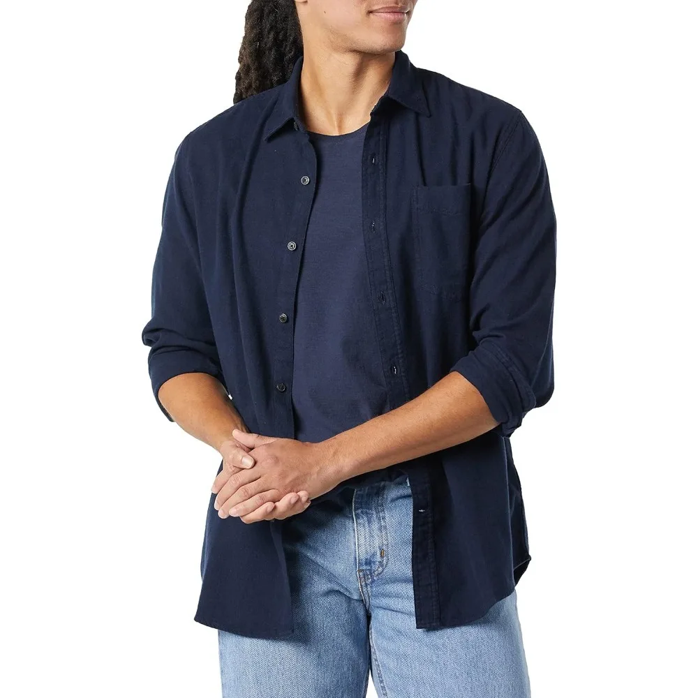 

Amazon Essentials Men's Long-Sleeve Flannel Shirt