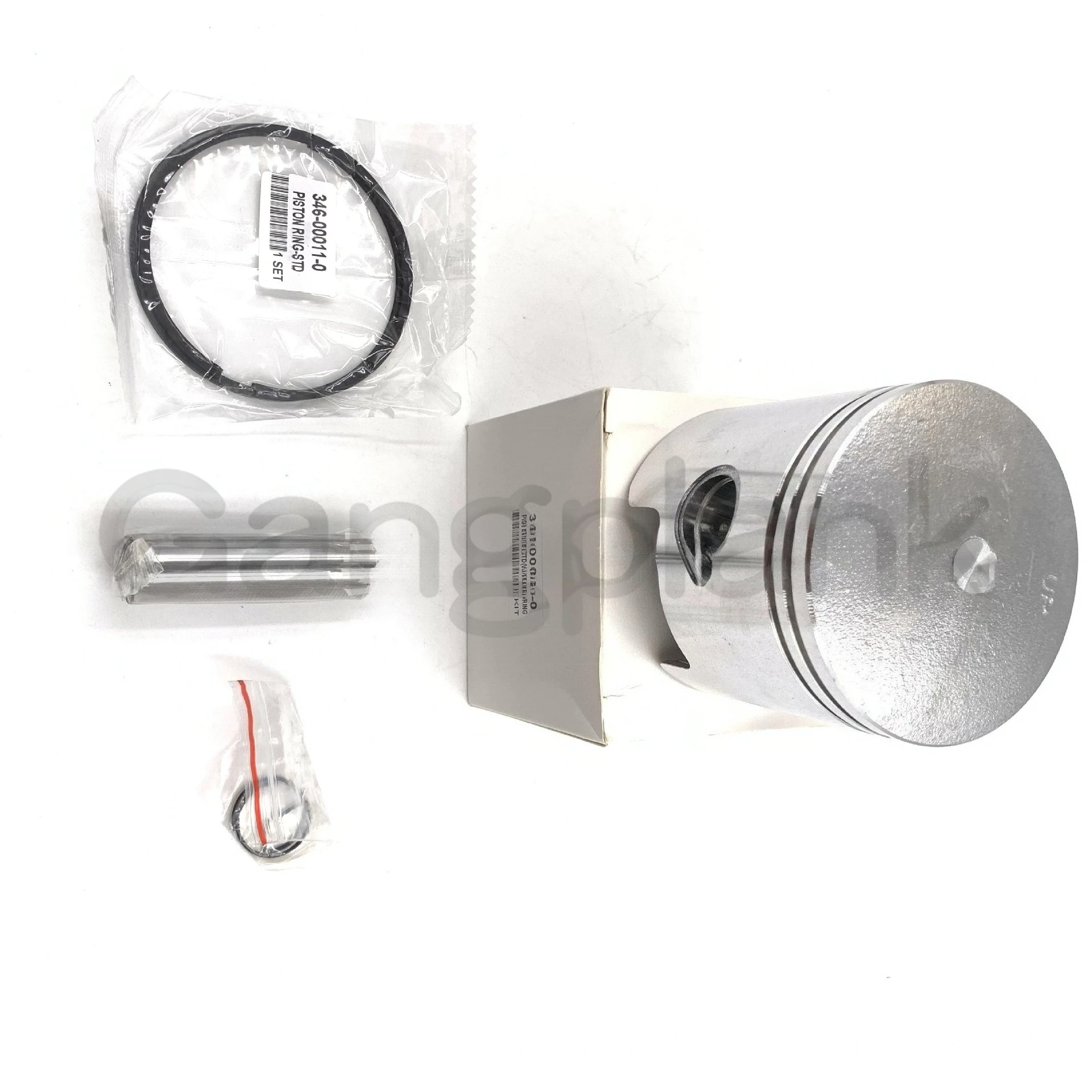 Piston Kit for Mercury Tohatsu 25/30hp Outboard Motor Piston Ring 346-00001-0