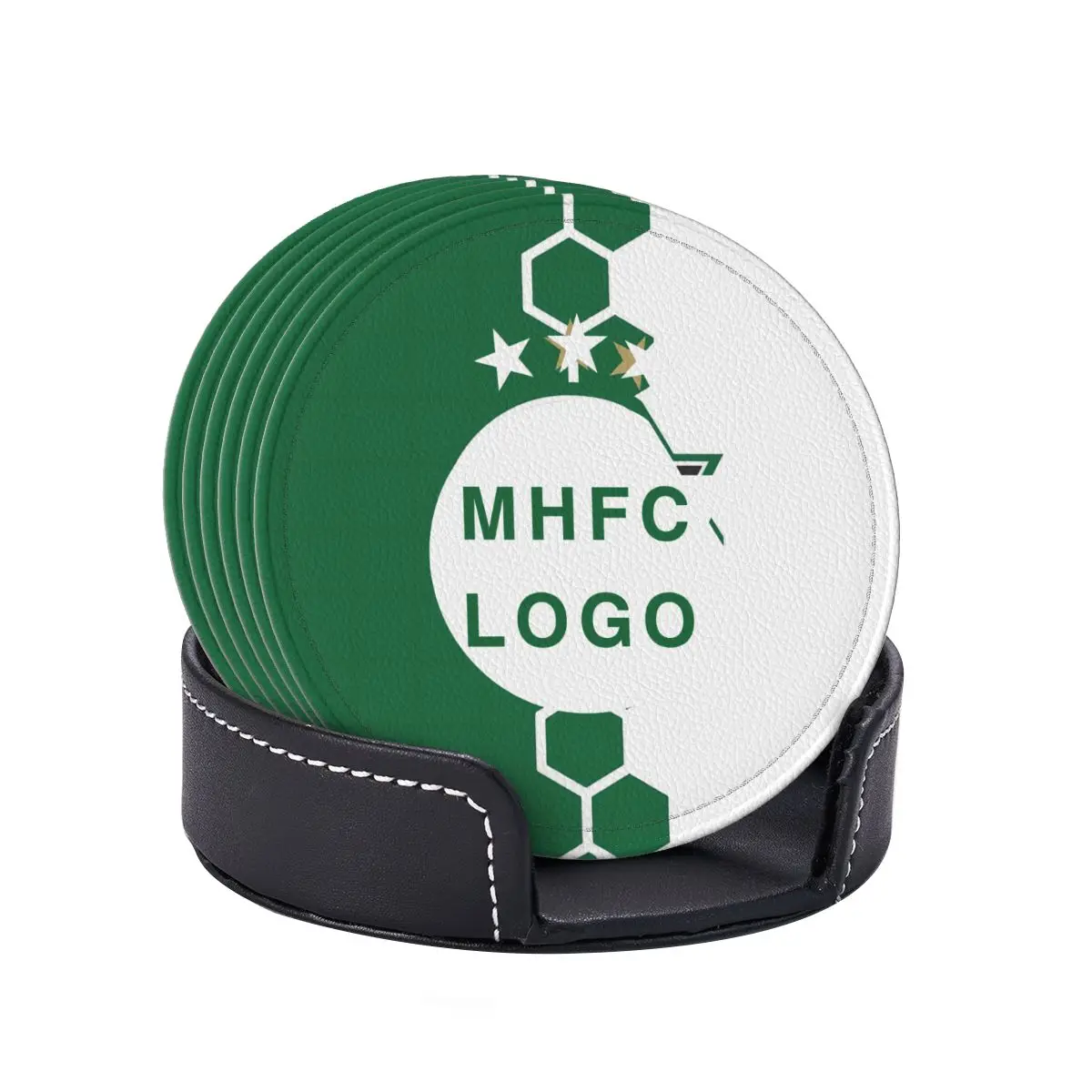 Israel F.C MHFC Champion Drink Coaster for Tabletop Protection Round Cup Coasters Mat Pad for Home and Kitchen