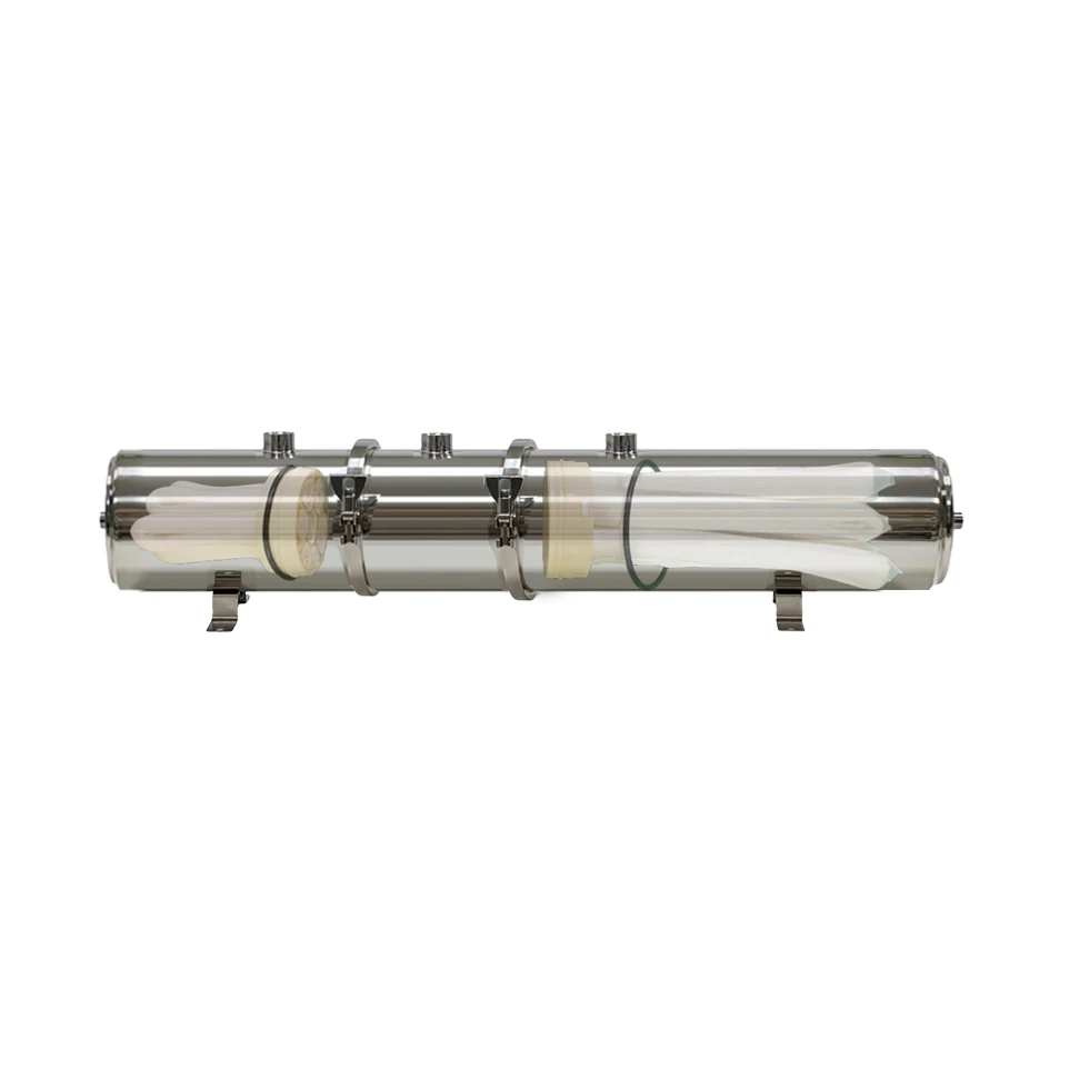 SKF159-10000L Manual Outdoor Household Backwashing Self-cleaning Stainless Steel Ultrafiltration Water Purifier
