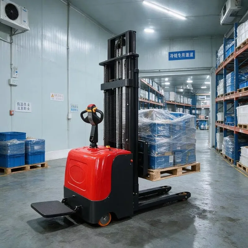 2 Ton Electric Stacker Truck Hydrogen Fuel Cell Powered Pallet Lifting Forklift 3000mm Lifting Height AWD for Warehouse