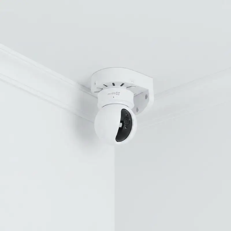 Surveillance Dome Camera Bracket Thick Plastic L Type Durable Indoor Outdoor Wall Mount Cable Storage Box