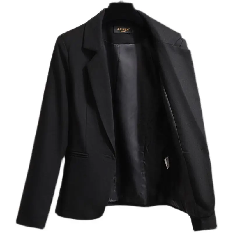 Bla ort Tailored Women's Jaet 2024 Spring Autumn New Sle Ele Slim Fit Casual Small Size ort Top