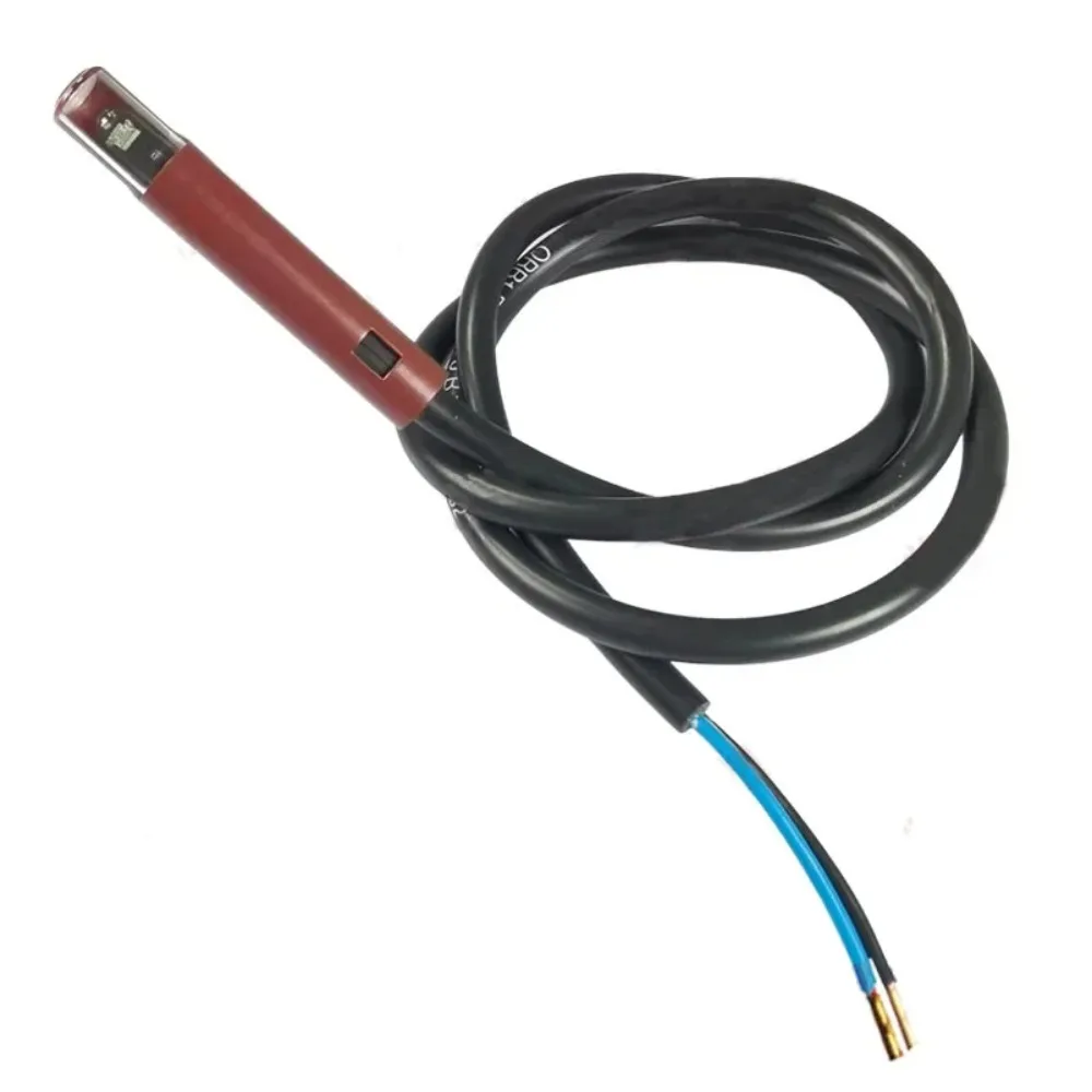 QRB1 Flame Detector Glass Bubble High‑Sensitive Red Photosensitive Electric Eye Flame Sensor for Diesel Burner Fire Detection