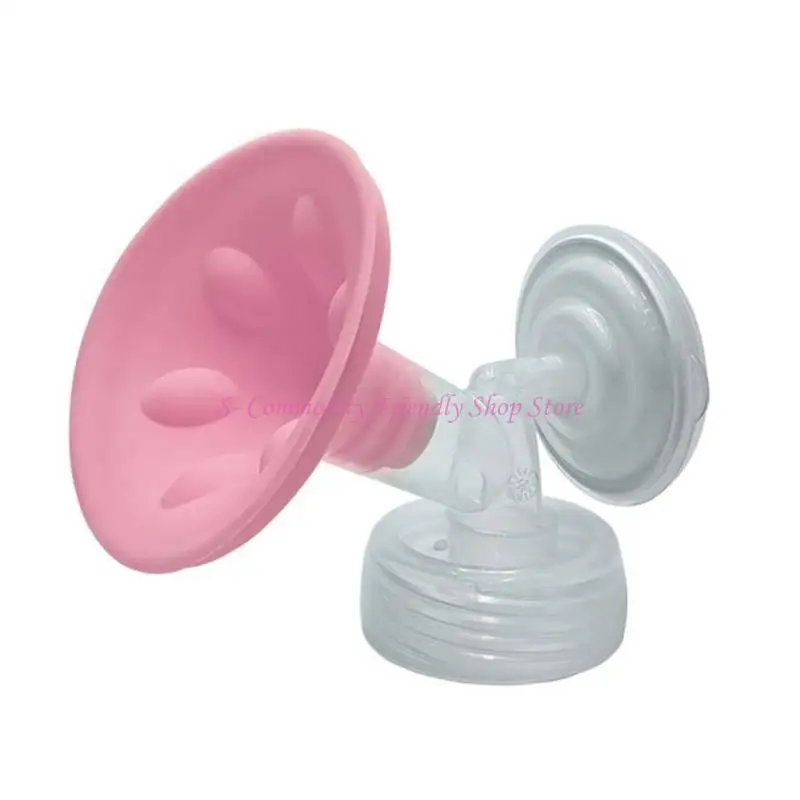 85AE Soft Silicone Petal Flange Insert Breast Converter Accessories Wide Compatibility for Multiple Electric Pumps