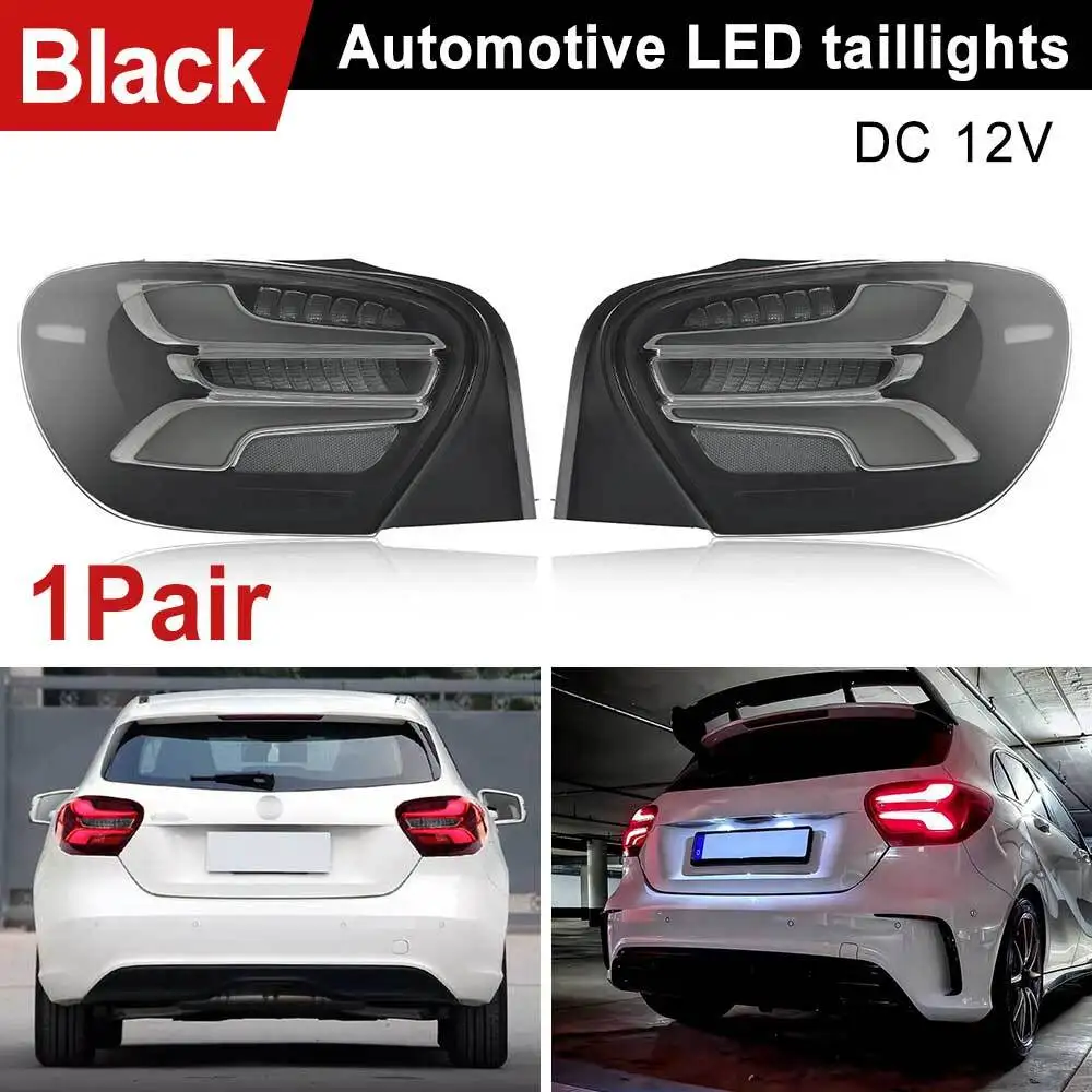 

Smoked Dynamic LED Rear Tail Lights Upgrade For Mercedes Benz A-Class W166 13-18
