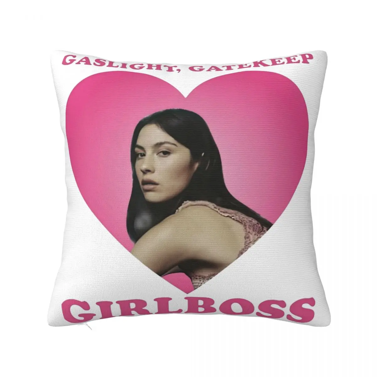 Gracie Abrams Gaslight Girlboss Pillowcases Product Printed Cushion Cover Pillow Covers Bedroom Decor Square Multi Size