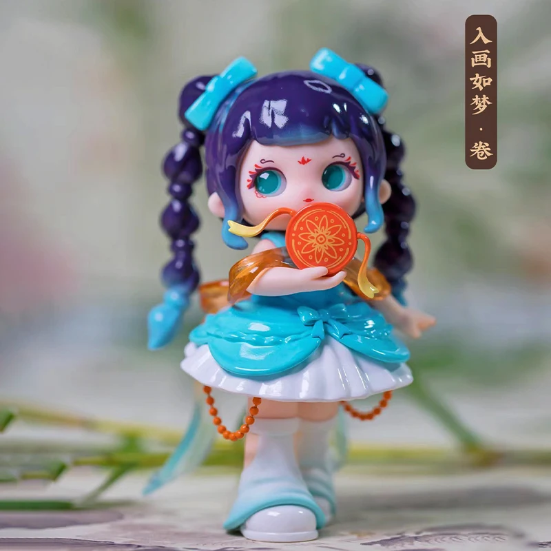 Barang Tempat Asli dan Pir Generasi Ketiga Seri Dongeng Gelap Kotak Buta Mainan Ornamen Lucu Patung Hadiah Anak Perempuan