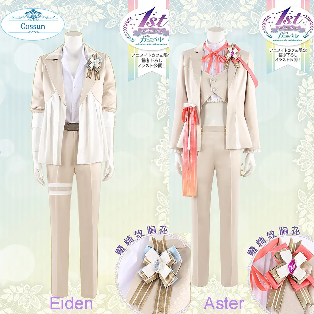 [Customized]Game Nu: Carnival Eiden / Aster First Anniversary Cosplay Costume Uniform Halloween Party Role Play Outfit