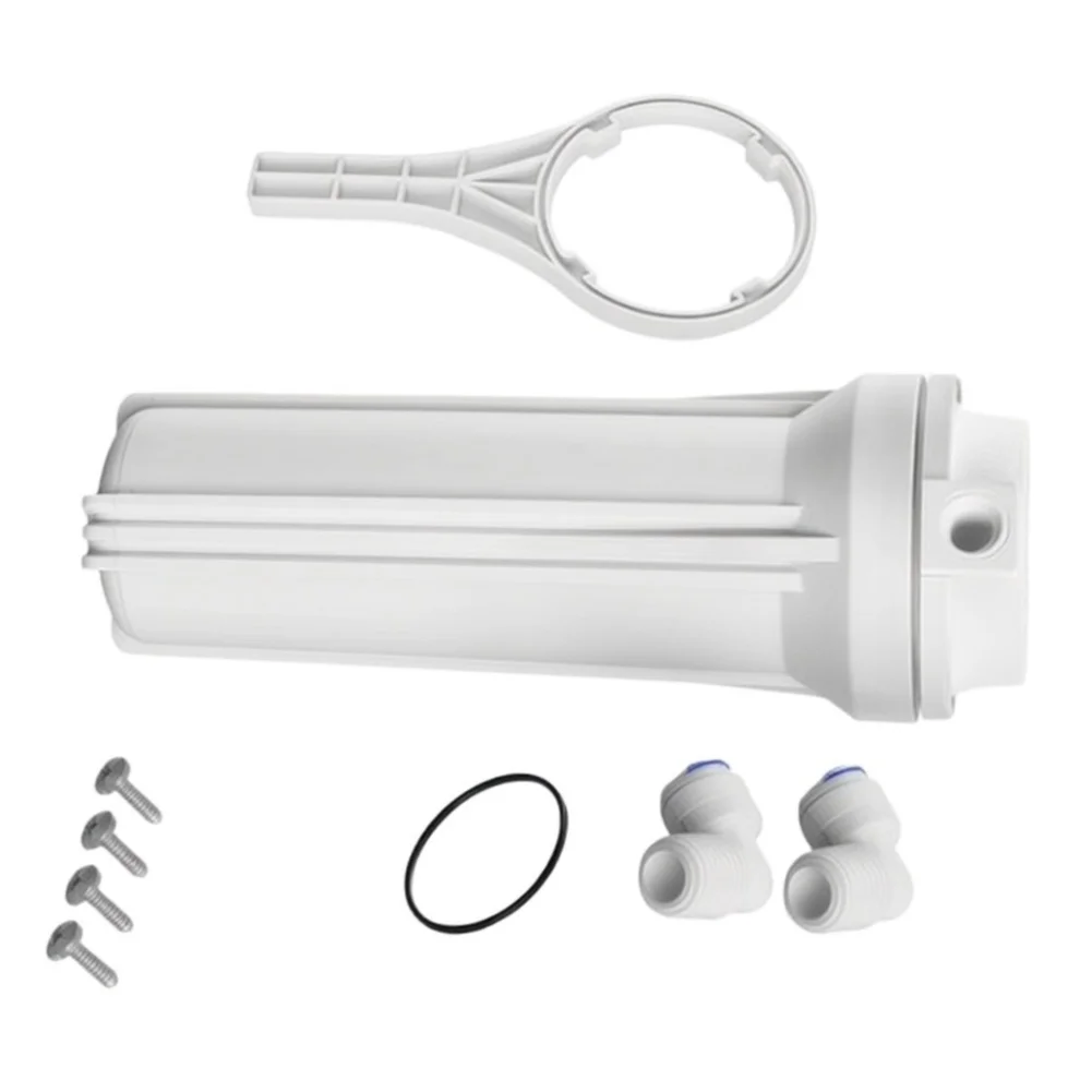 RO Filter Housing For 10 Inch Size for For 1/4 inch to 2.5 inch Port Standard Compatibility with Most For Reverse Osmosis Units
