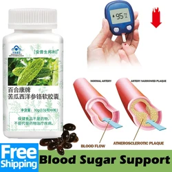 Bitter Melon Extract Capsules ,Blood Sugar Balance ,Diabetes Products Supplement, Promote Cholesterol Health, Free Shipping