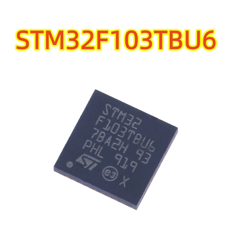 Original Authentic STM32F103TBU6 VFQFPN-36 ARM Cortex-M3 32-bit Microcontroller - MCU 100% Brand New Chip