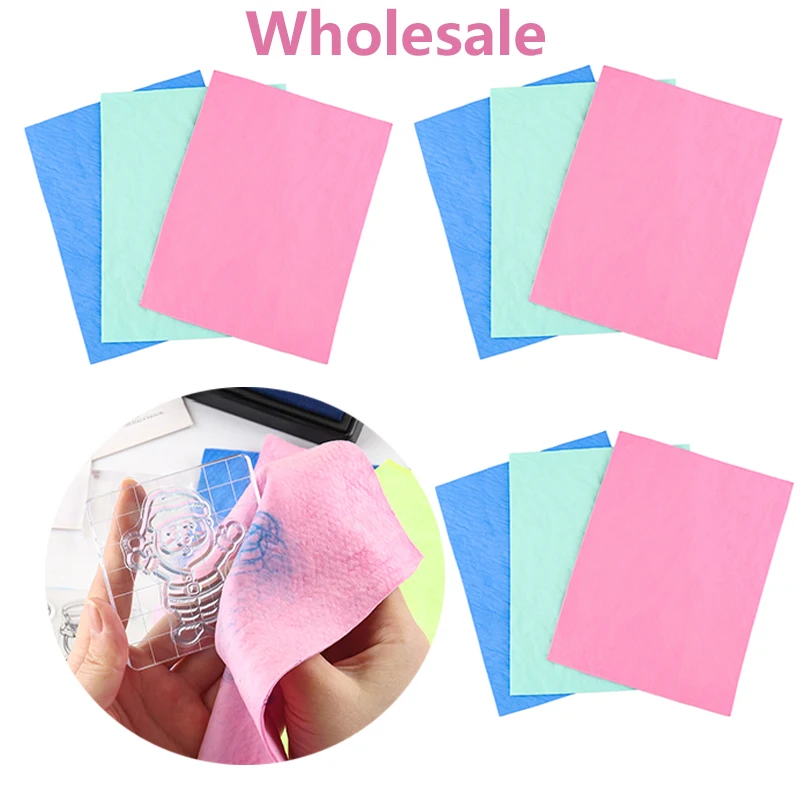 

9-30pcs Wholesale Helpful Stamp Shammy Cleaning Suede Cloth Stamp Cleaner For Cleaning Stamps Super Absorbent Towel 20.5x15.5cm