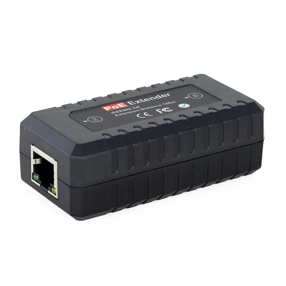 

1-port 10/100Mbps POE Extender/Repeater for IP camera
