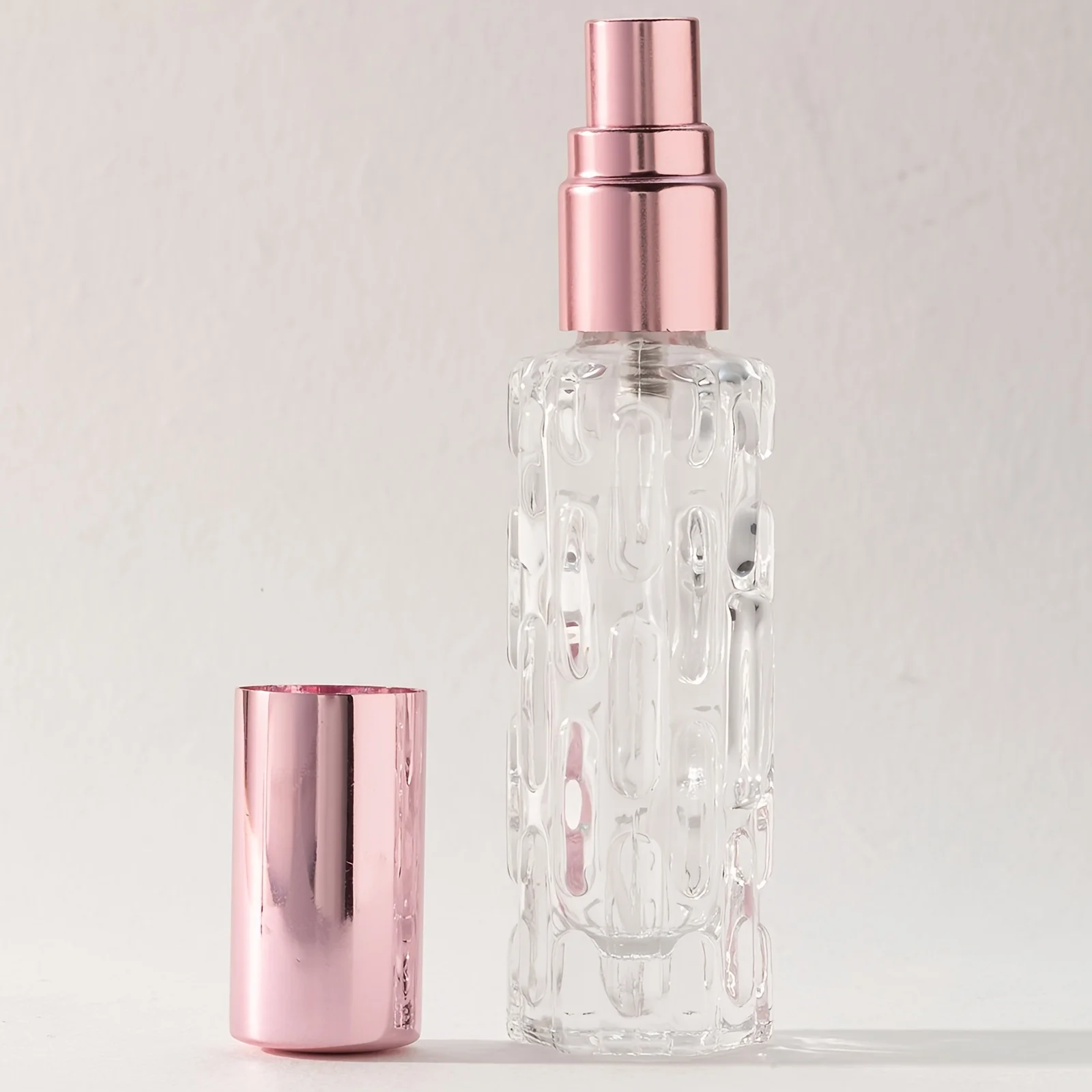 1pc 10ml Glass Portable Refillable Perfume Bottle Cosmetic Container Empty Spray Atomizer Travel Sub-bottle