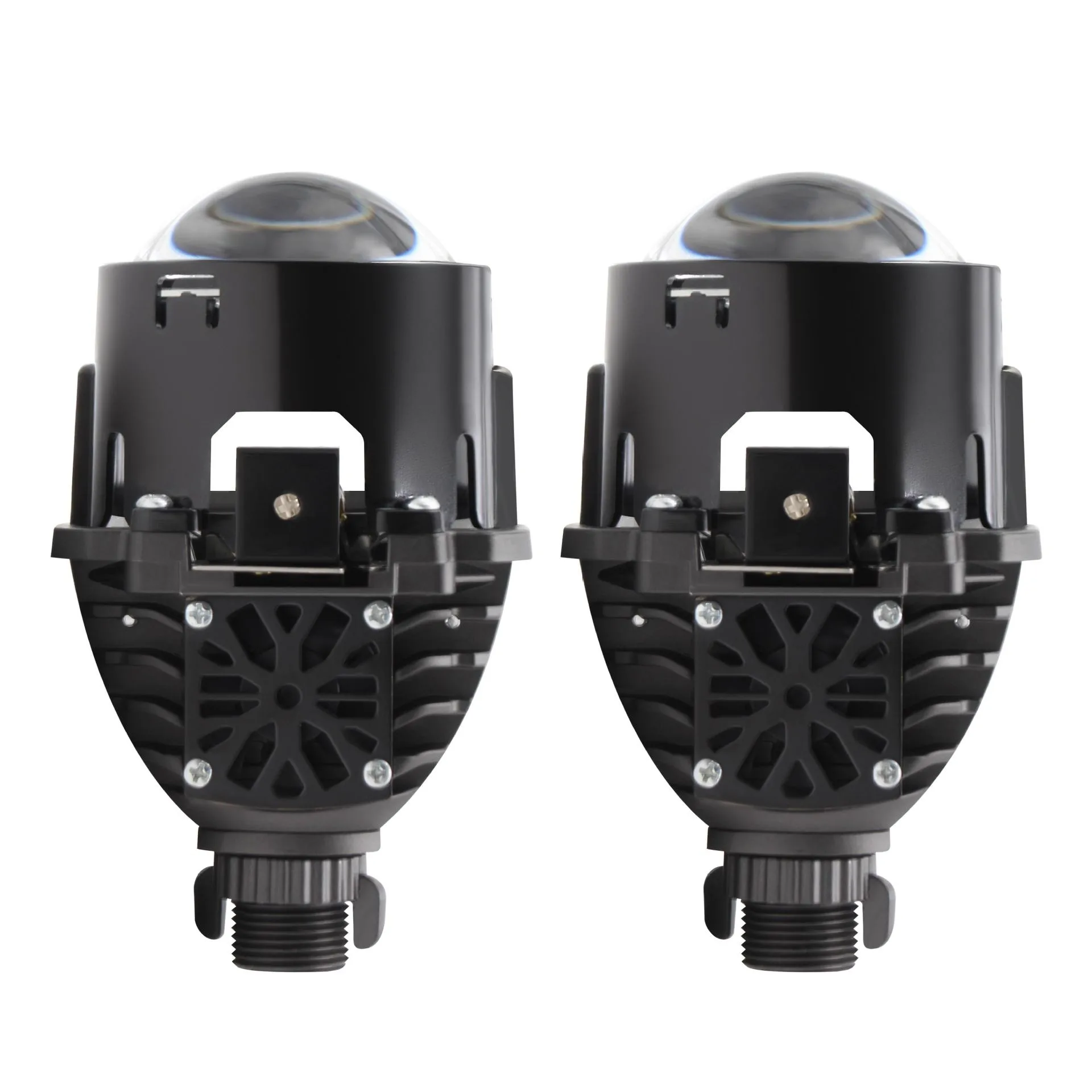 

Модернизированная автомобильная фара 2,5, би-светодиодный объектив проектора, дальний свет 12 В, 60 Вт, 6000 К, 16000 лм, фокусированный луч