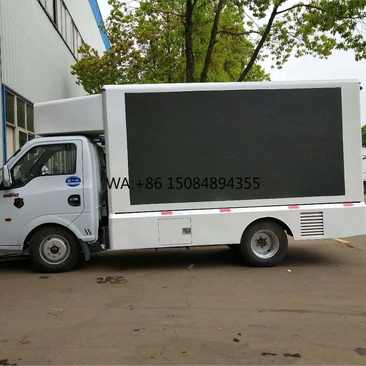 P4.8p6 High Resolution Truck Led Billboard Full Color USA Truck Led Advertising Truck Vessel Led Display