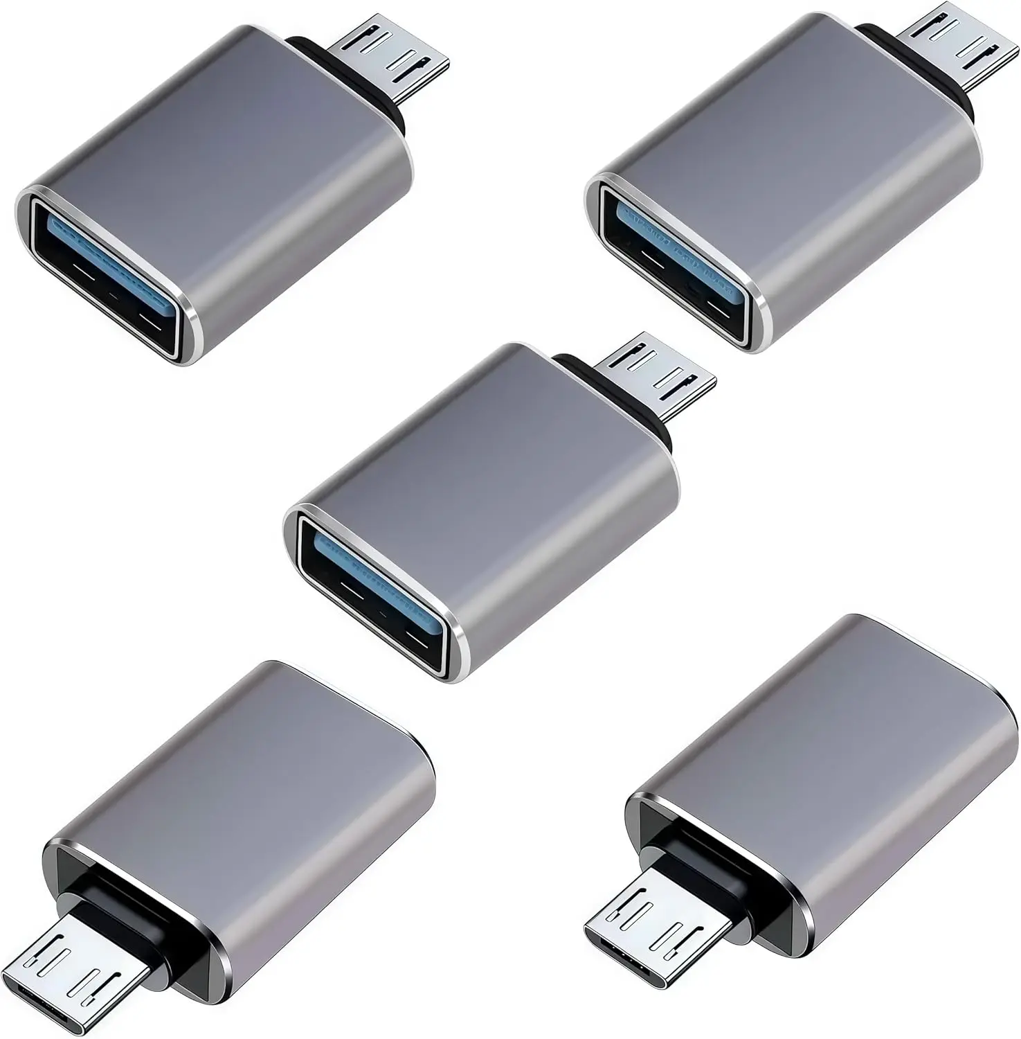 adaptador-micro-usb-para-usb-otg-de-5-pacotes-para-s7-lg-mouse-unidade-flash-teclado-controlador-de-jogo-cinza-prateado