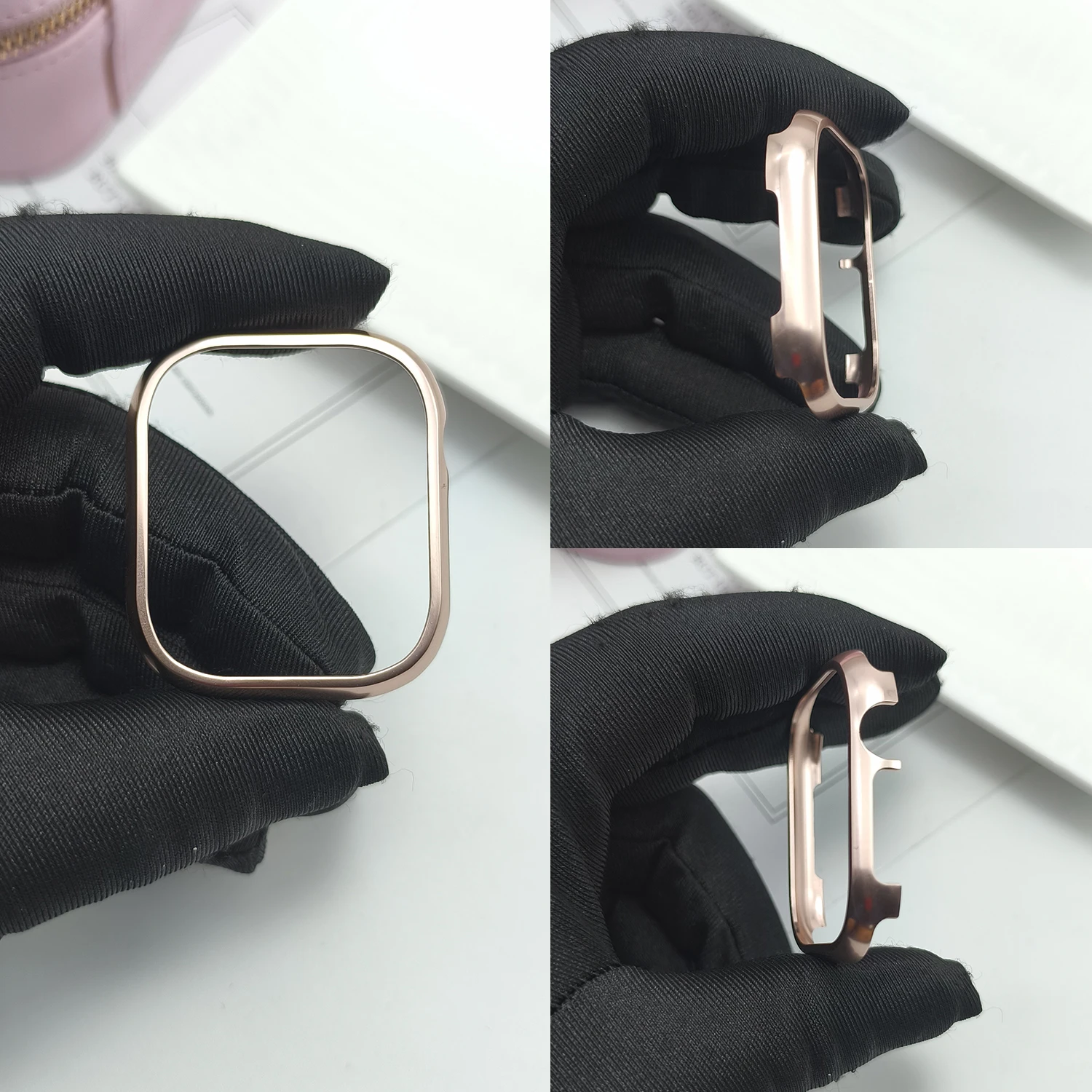 

Bright aluminum alloy case for Apple Watch Ultra 49/45/46/44/42-38mm watch case for iwatch S11 S10 S9 S8-1