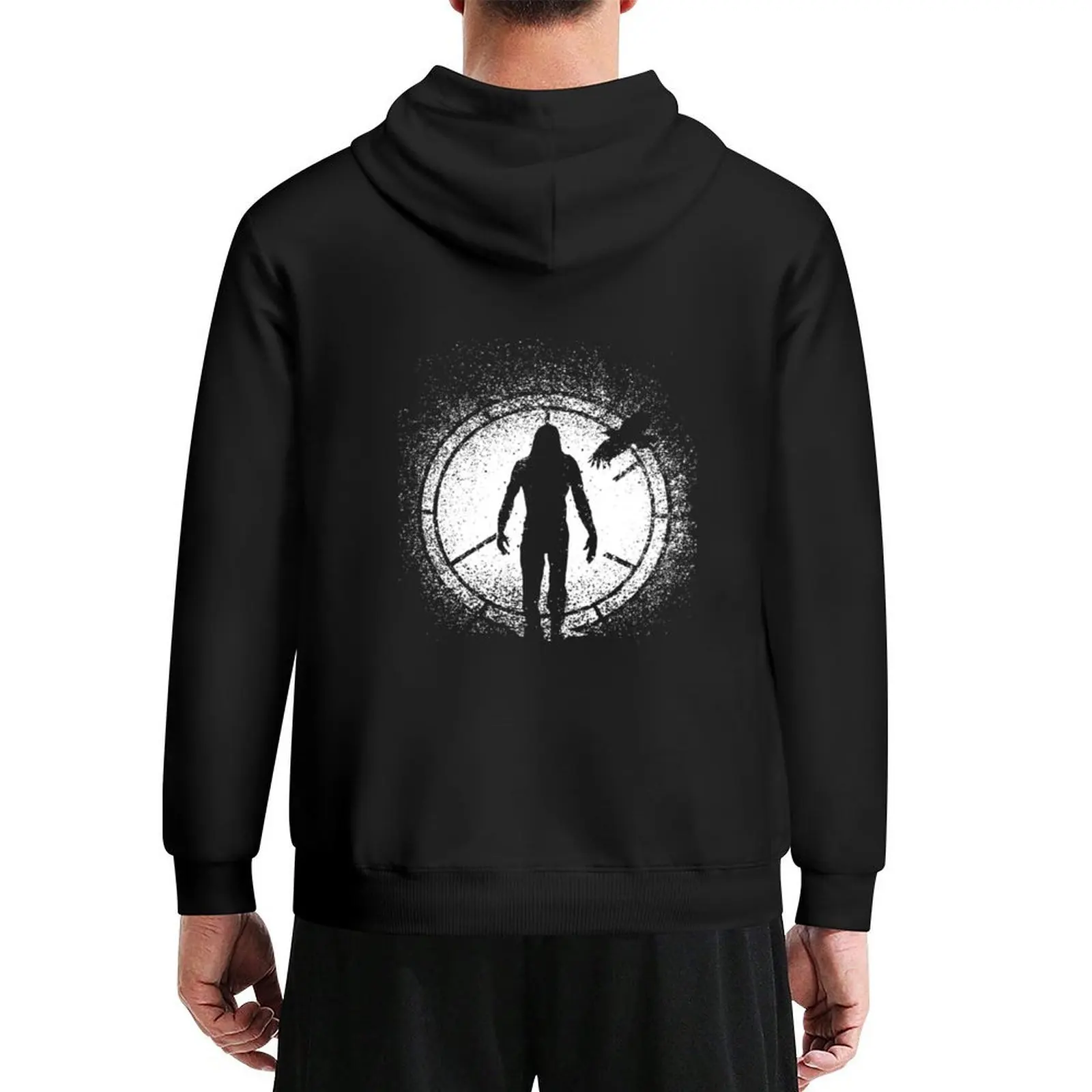 

Crow Brandon Lee Hoodie men's clothing korean autumn clothes winter clothes korean style clothes graphic hoodie