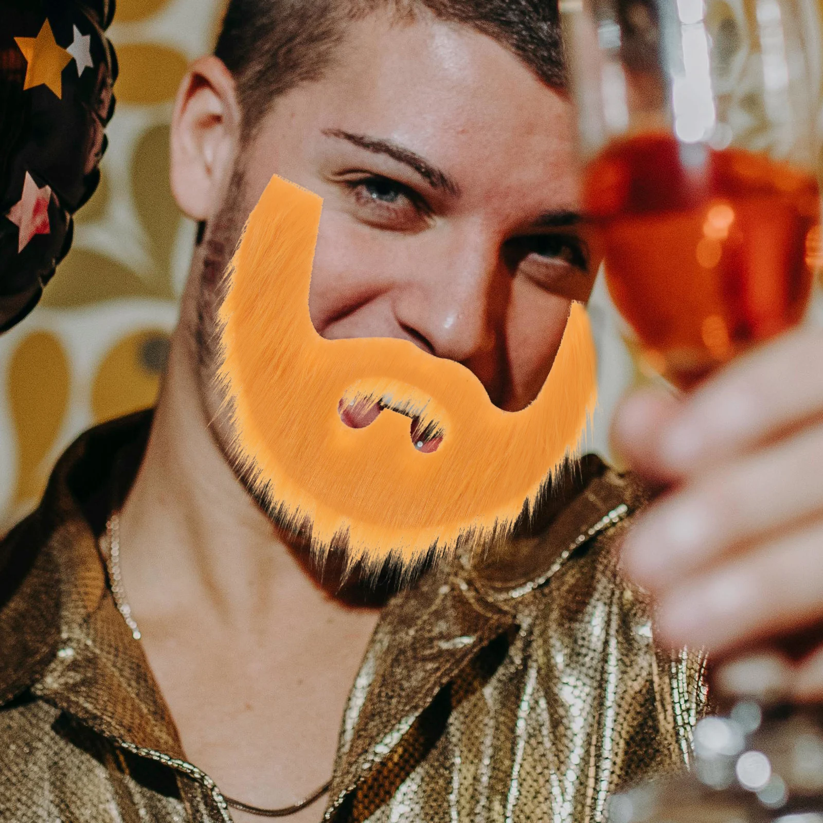 

1 set Simulation Beard False Eyebrow Funny Fake Mustache Cosplay Party Photo Prop Halloween Costume Accessory Decorative Movie