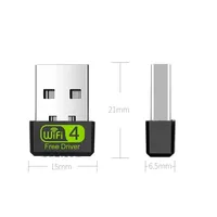 150Mbps Mini USB WiFi Adapter RTL8188 Network Card Wireless Adapter WiFi Dongle Receiver 