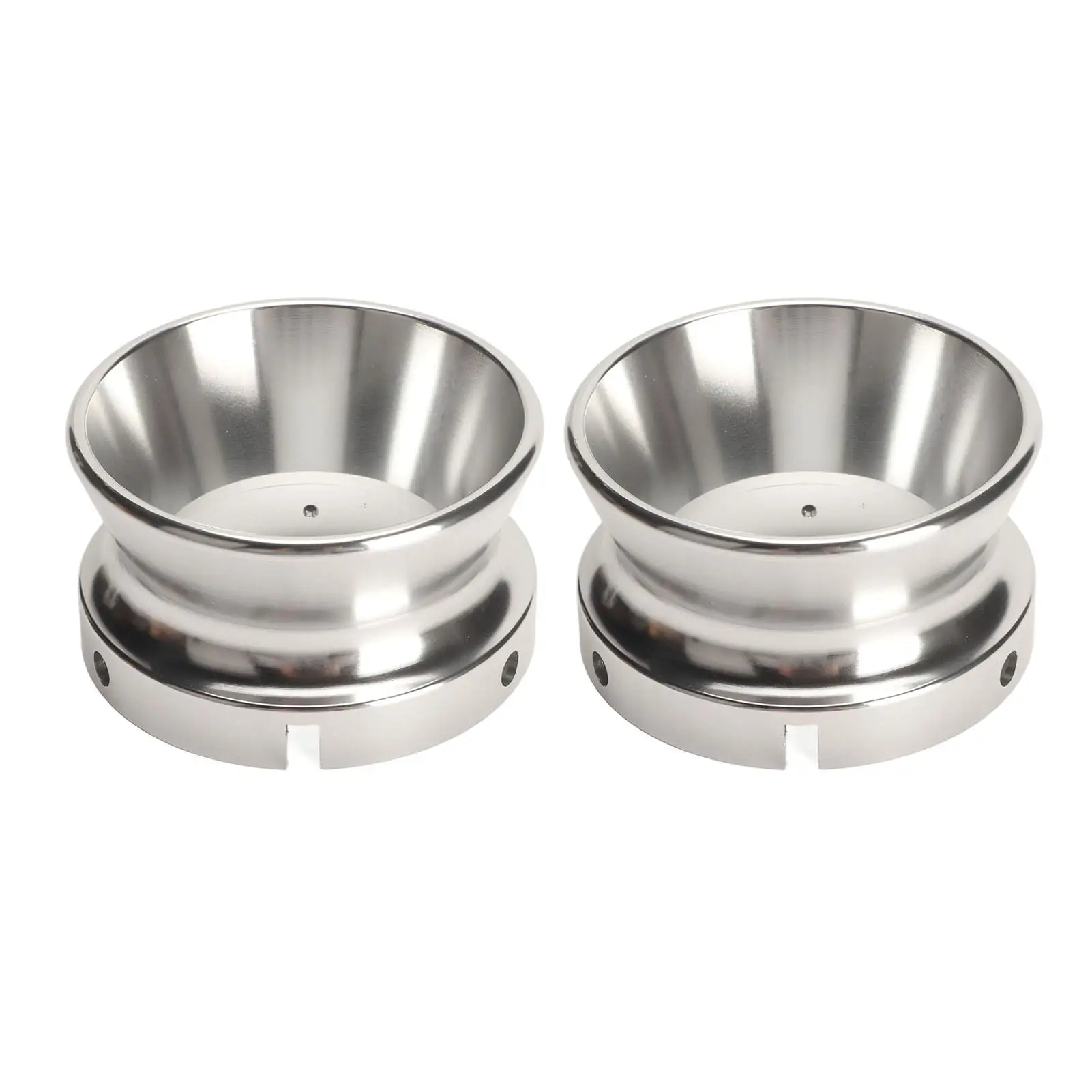 

10 Inch Polished Aluminium NAB Hub Adapters for studer ReVox, for akai , for teac - Universal Loading Device (2Pcs)