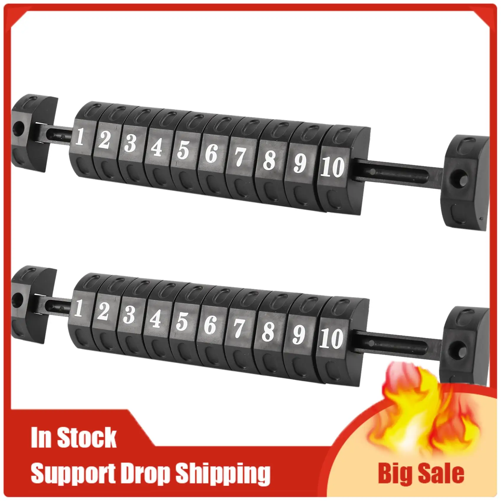 A35F 새로운 2개 세트 풋볼 점수 카운터 표시기 표준 축구 테이블 기계 액세서리 풋볼 점수판