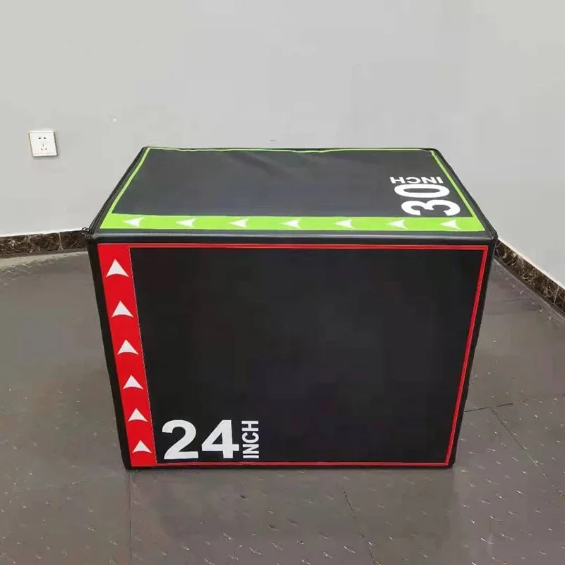 

2026 3-in-1 Foam Plyometric Jump Box Gym Exercise Jumping Trainer