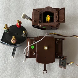 Cuckoo Clock Movement Mechanism Silent Wall Clocks Machinery Bird Box Quartz Wall Clock Accessories Vintage Home Decoration