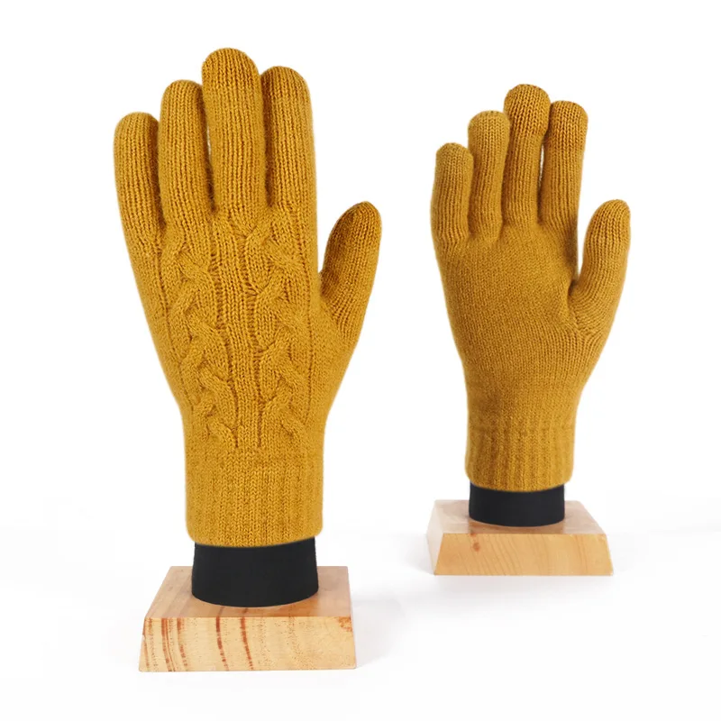Tactical Outdoor Double-layer Insulated Thick Touchscreen Windproof Cycling Gloves