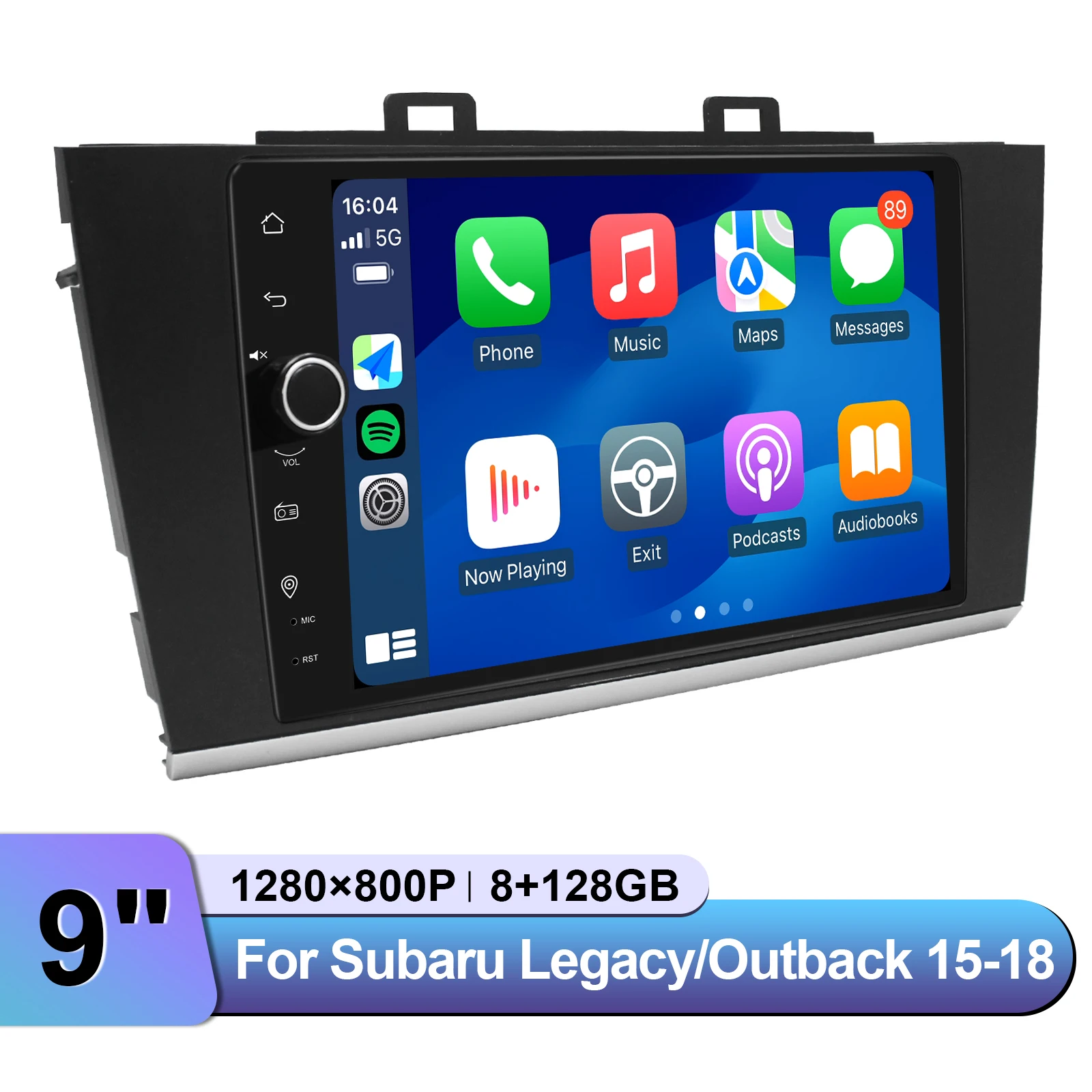 JOYING راديو السيارة ستيريو رئيس وحدة مشغل وسائط متعددة لسوبارو ليجاسي Outback 2015 2016 2017 2018 دعم هارمان كاردون أمبير #6