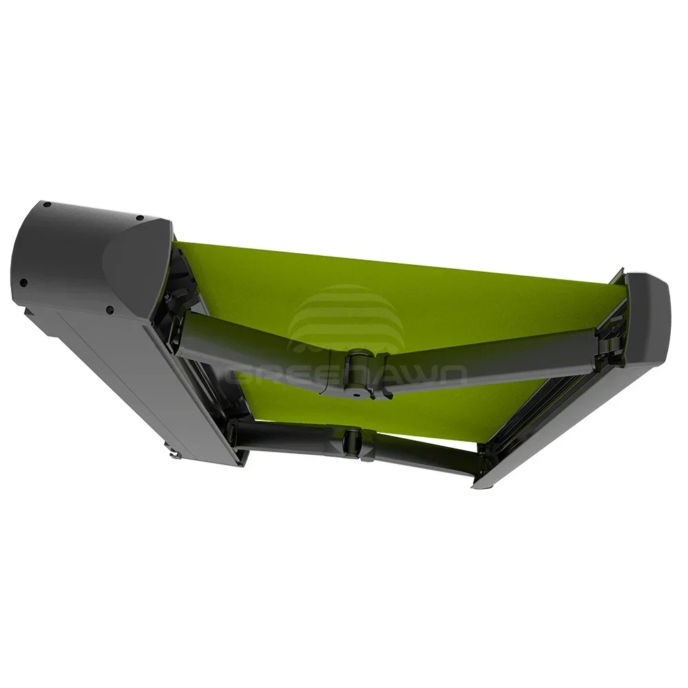 Garden Aluminum Folding Arm Awning Outdoor Motorized Retractable Awnings Full Cassette Awning