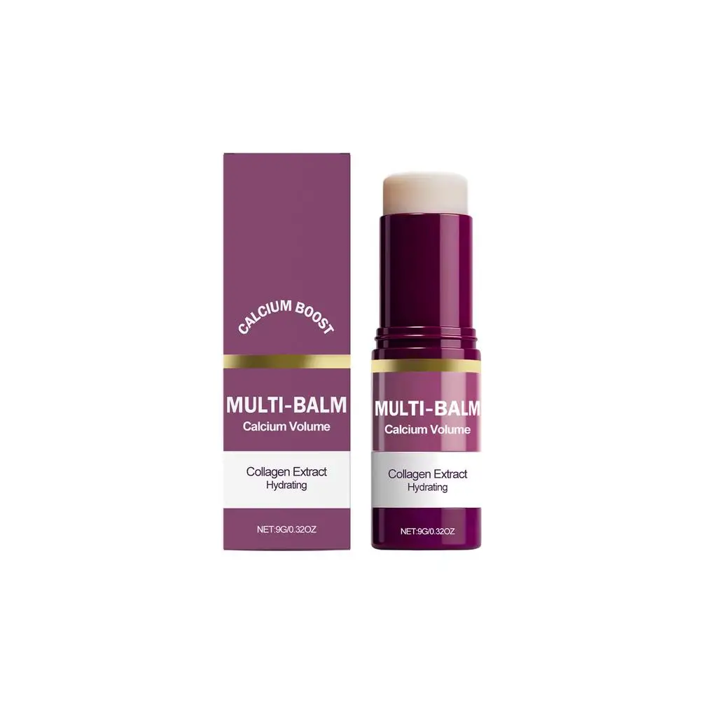 1/2/3PCS Calcium Volume Multi Balsem Stick, Collageen Hydraterende Stick Gezichtscrème Anti Rimpel Hydraterende voor Ogen Hals Gezicht Huidverzorging - afbeelding 1
