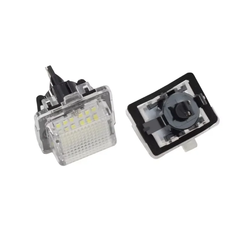 For Mercedes Benz W204 W212 C207 C216 W221 Canbus Error Free Led Auto 2pcs LED Number License Plate Light Car Accesorios
